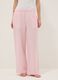 Multicoloured striped pure cotton pyjama trousers in regular fit_1