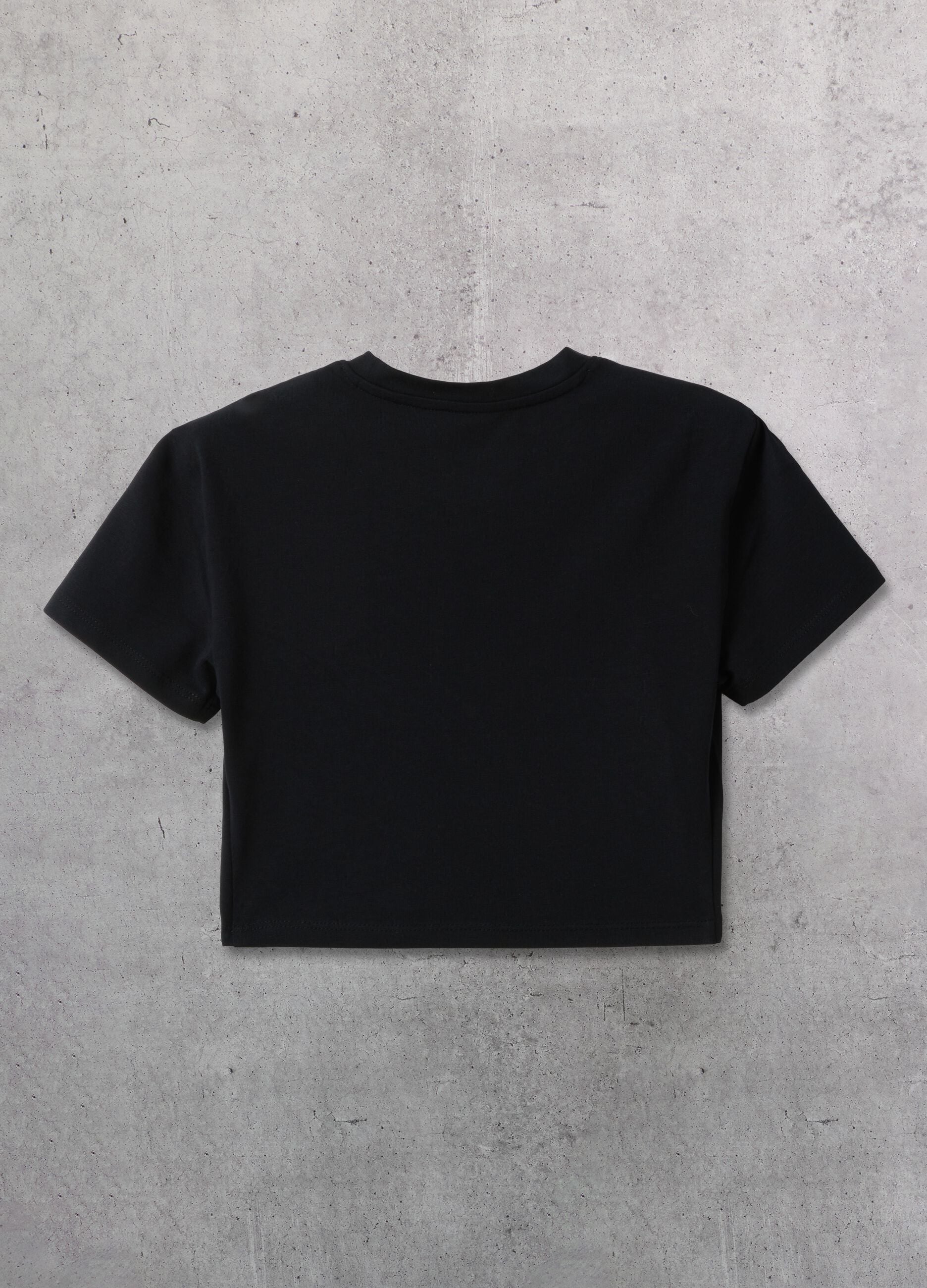 Black Crop T-shirt