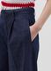 Wide-leg fluid trousers with darts_2