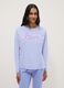 Purple pure cotton pyjamas regular fit with embroidery_1