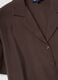 Brown oversized short-sleeve viscose-blend shirt_6