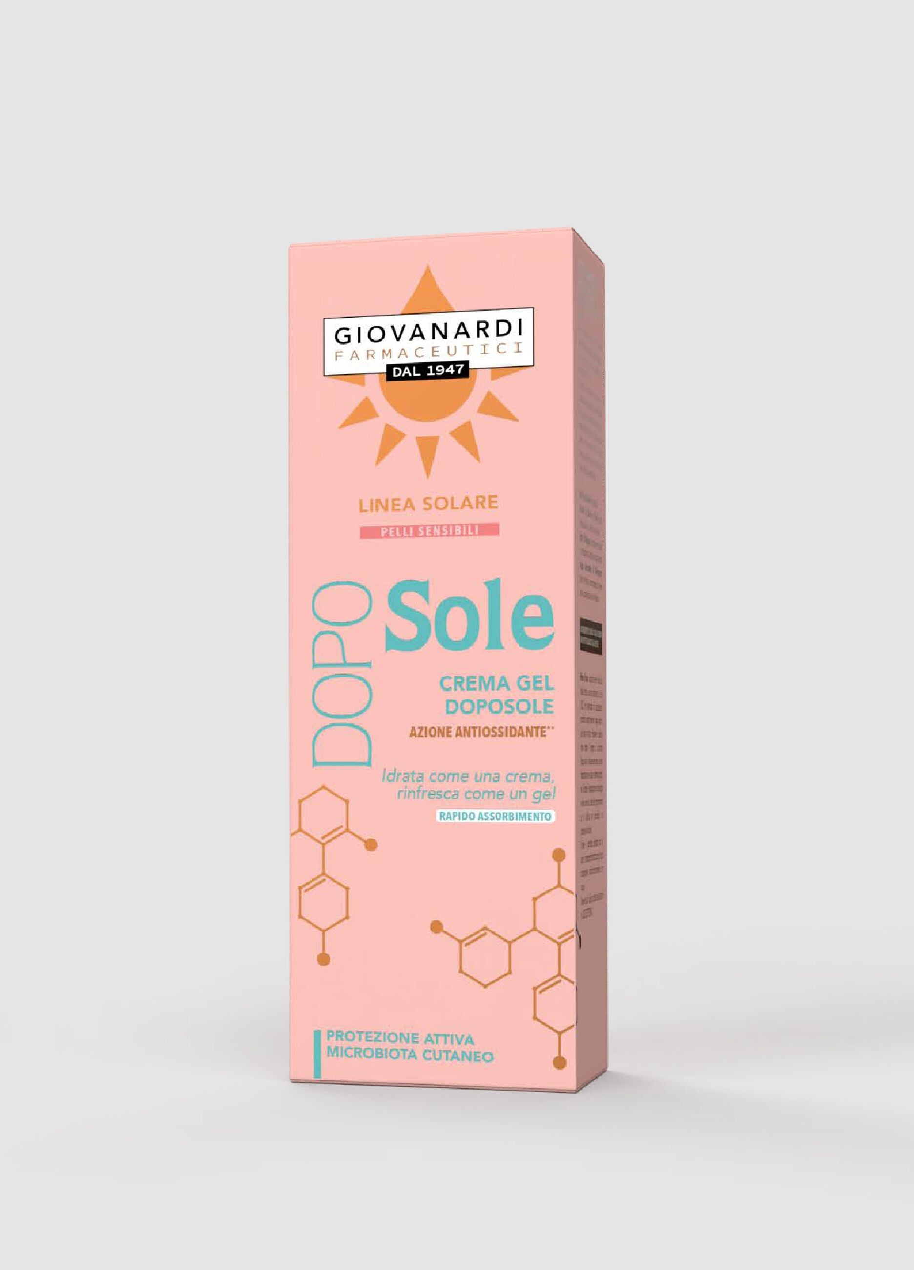 After-sun gel cream for SENSITIVE SKIN