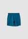 Blue Organic Cotton Shorts_1