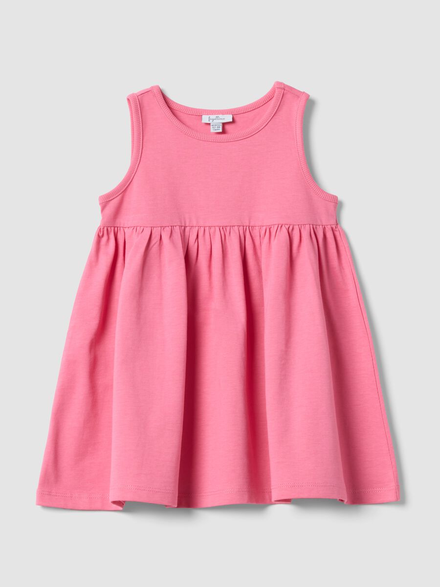 Pink Organic Cotton Mini Dress_0