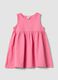 Pink Organic Cotton Mini Dress_0
