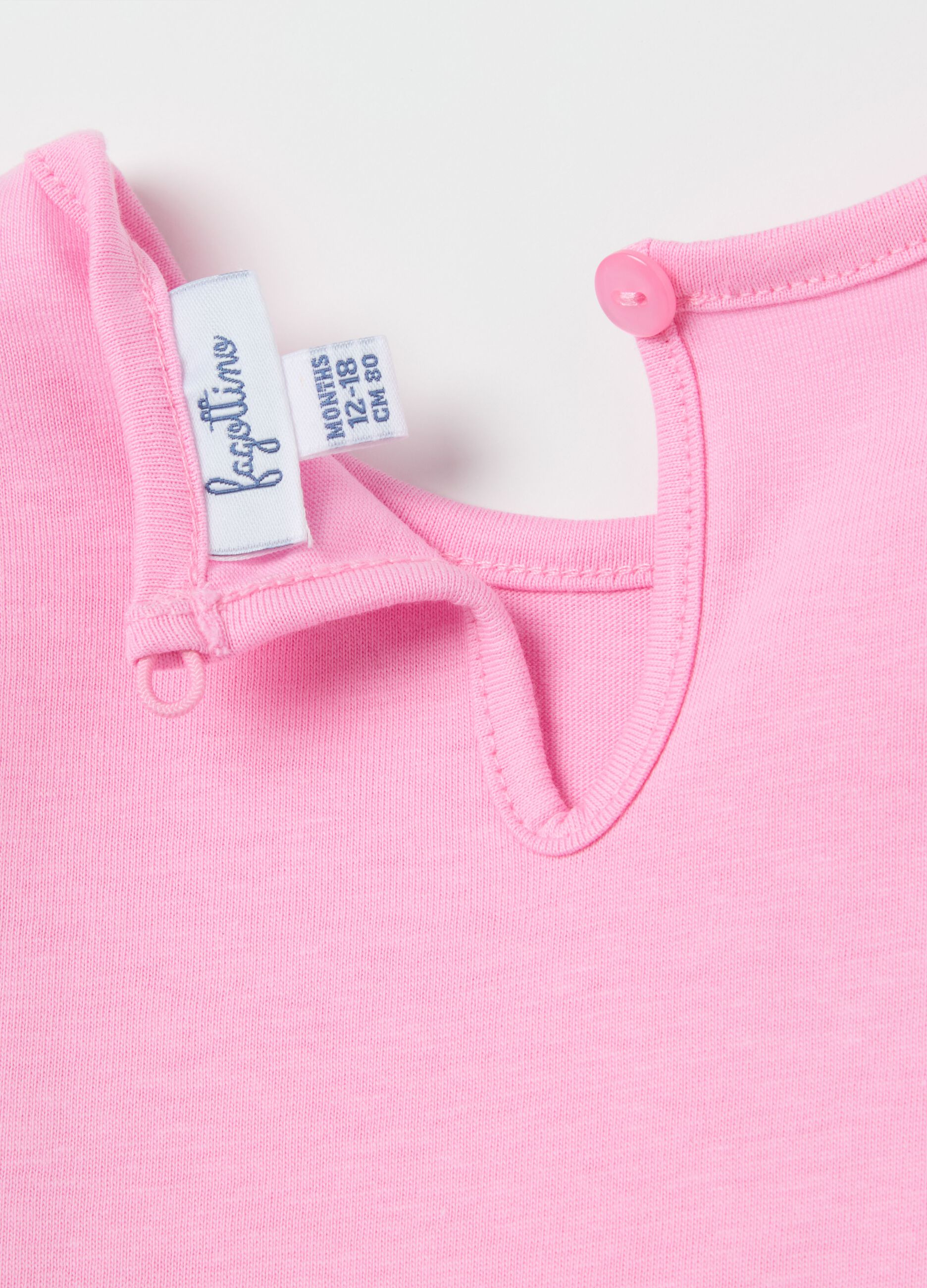Cotton T-shirt with print