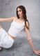 Vest Top Square Neck White_2