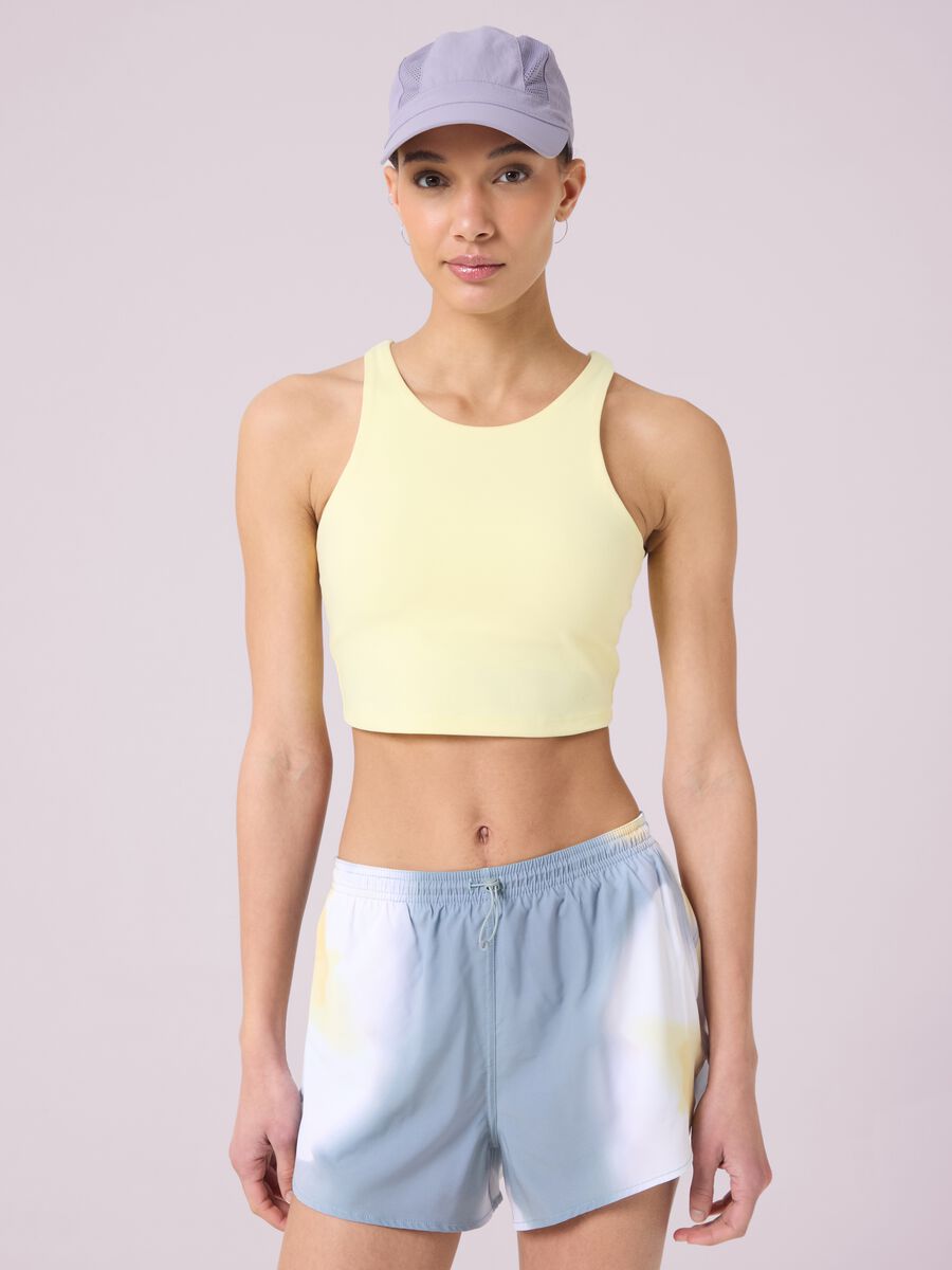 Top sports bra in technical fabric ALTAVIA STUDIO_2
