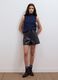 Blue wool-blend gilet with raised collar, regular fit_1