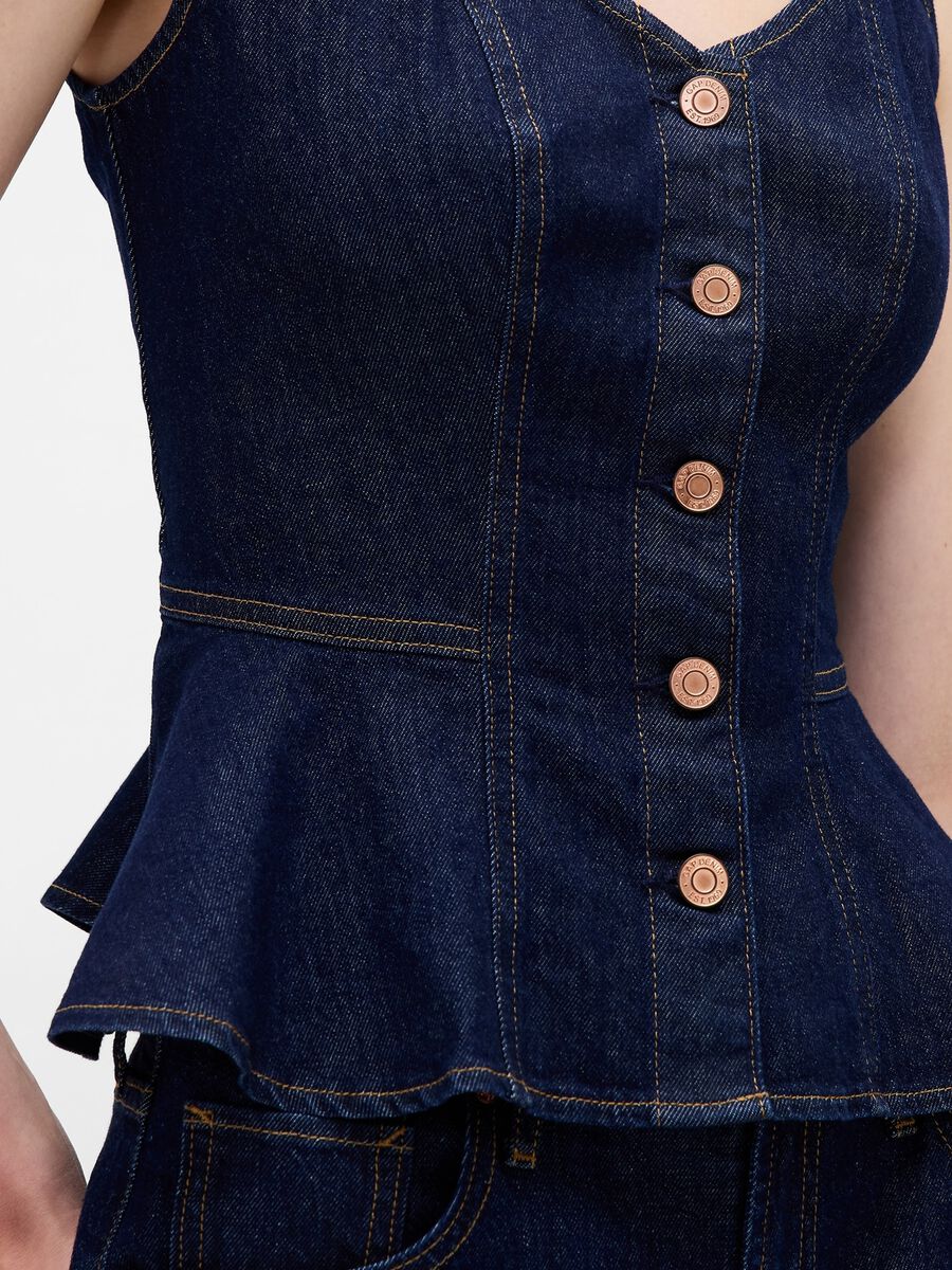 Tank top in denim_3