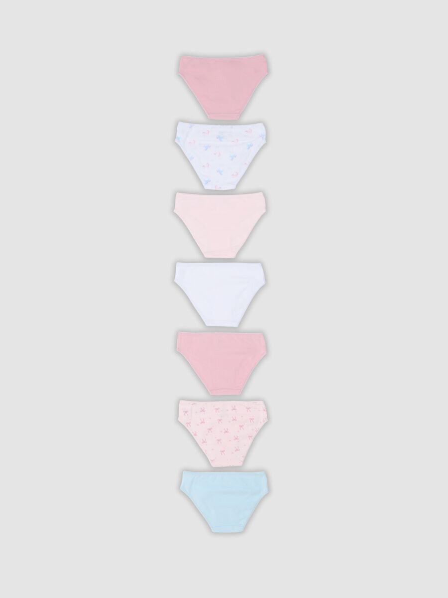 Seven-pack of multicolour organic stretch-cotton briefs_1
