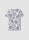 White pure cotton short-sleeve T-shirt_4