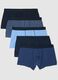 Multipack of Regular Fit Multicoloured Stretch Cotton Boxers_4