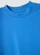 Blue pure cotton regular-fit T-shirt_5