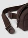 Brown stretch-fabric belt bag with shoulder strap &ndash; ALTAVIA STUDIO_1