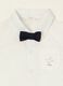 White long-sleeved cotton-linen blend shirt_1