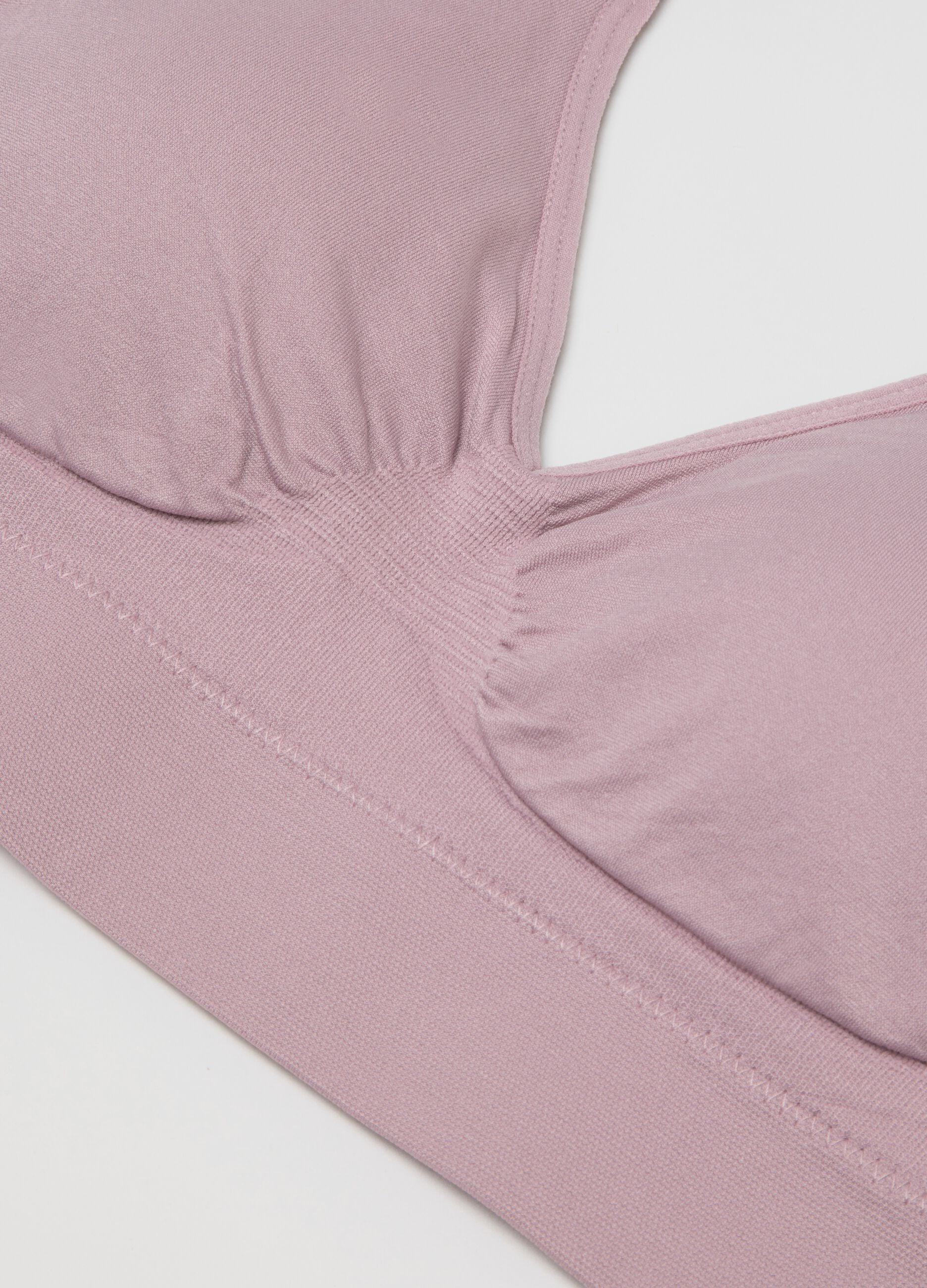 Full Coverage Pink Bra