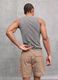 Mocha Cargo Swim Shorts_5