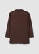 Brown regular-fit blazer with classic lapel_5