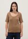 Regular Fit Multicolour Striped Stretch Cotton T-Shirt_0