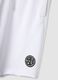 White pure cotton Bermuda shorts with elasticated waist_5