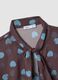 Multicolour long sleeve polka dot blouse regular fit_5