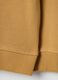 Brown crew neck cotton sweatshirt for children in over fit_3