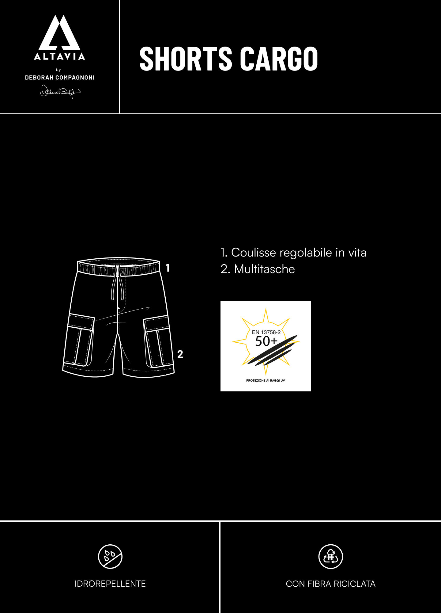 ALTAVIA hiking Bermuda shorts