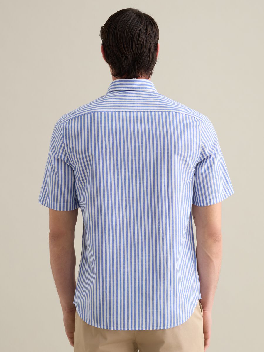 Men&rsquo;s multicoloured regular-fit T-shirt in 100% cotton with pocket_3