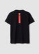 Black pure cotton Ducati print T-shirt, regular fit_6