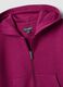 Purple pure cotton hooded sweatshirt_2