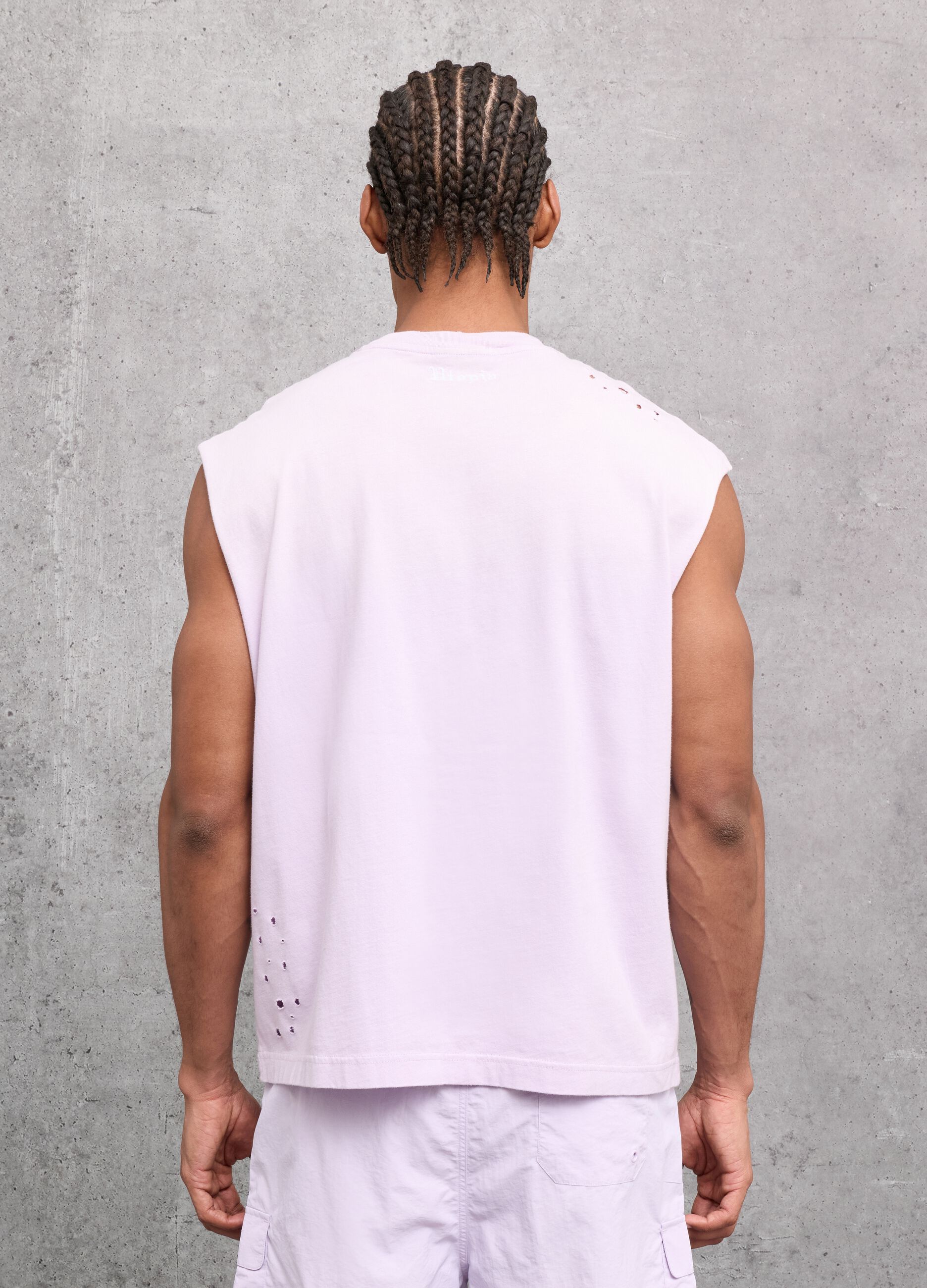 Sunfaded Tank Top Pastel Lilac