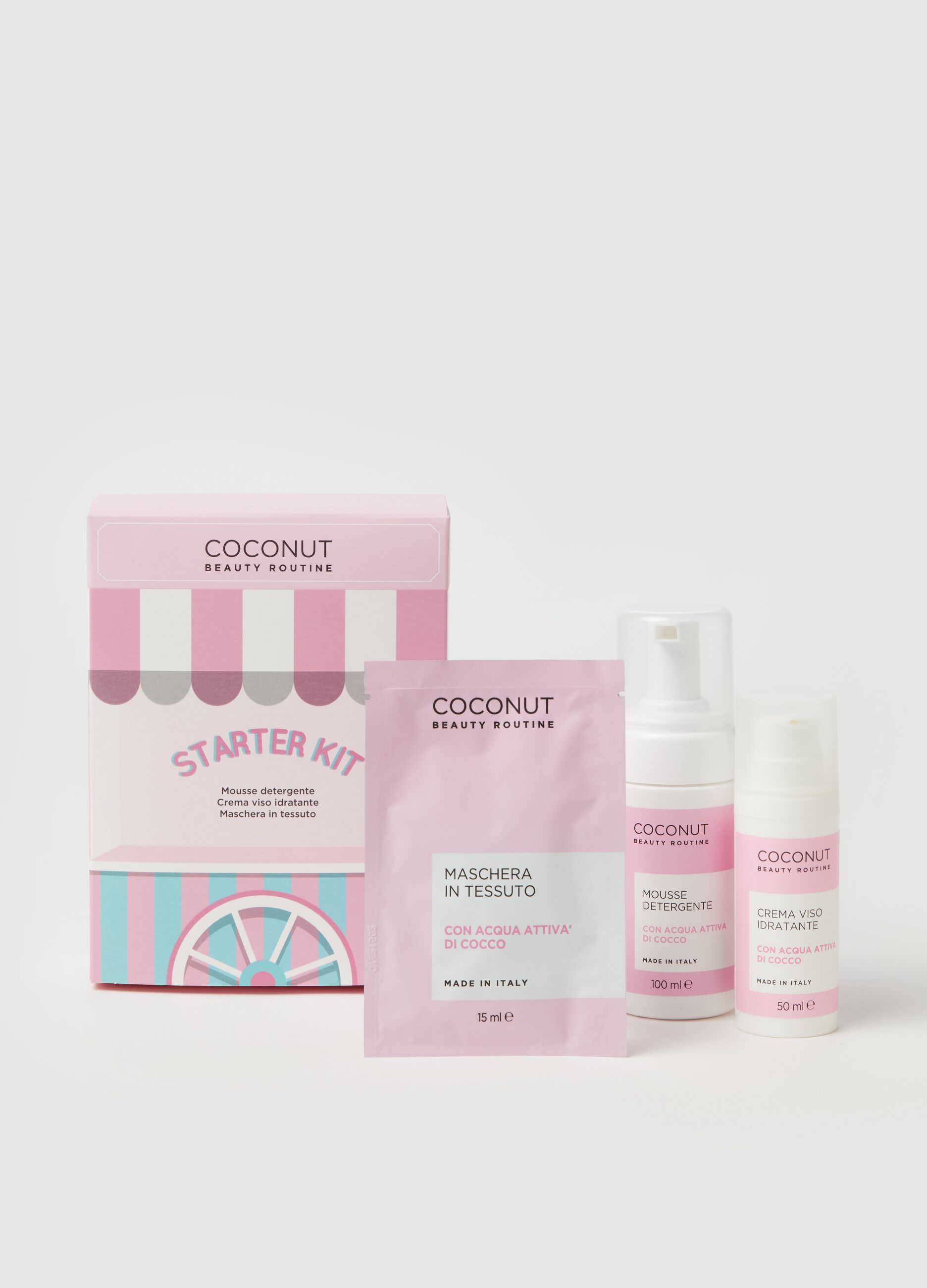Beauty Routine Starter Kit with Coconut