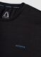 Black breathable crew-neck slim-fit T-shirt ALTAVIA RUNNING_6