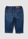 Dark blue stretch-cotton denim jeans, regular fit for baby boy_1