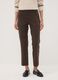 Green slim-fit stretch leggings_1