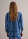 Regular fit blue denim pure cotton shirt_3
