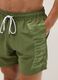 Green swim shorts with contrast drawstring_3