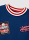 Boys&rsquo; blue pure cotton T-shirt with Cars print, oversized fit_2