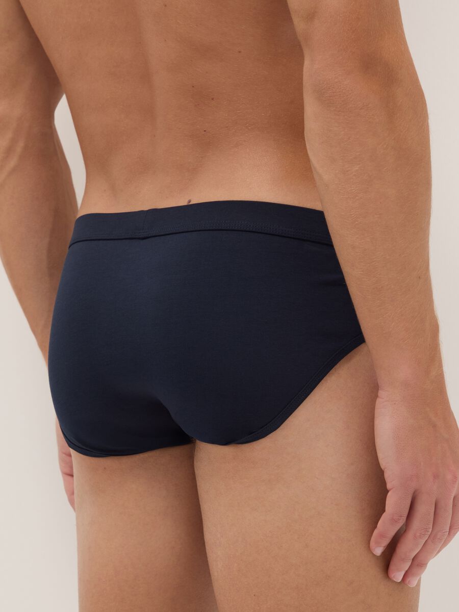 Twin-pack blue slip in stretch cotton regular fit_2