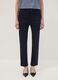 Blue stretch viscose trousers_1