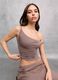 Mocha Asymmetrical Tank Top_2