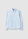 Boys' multicoloured stripe pure cotton shirt, regular fit_3