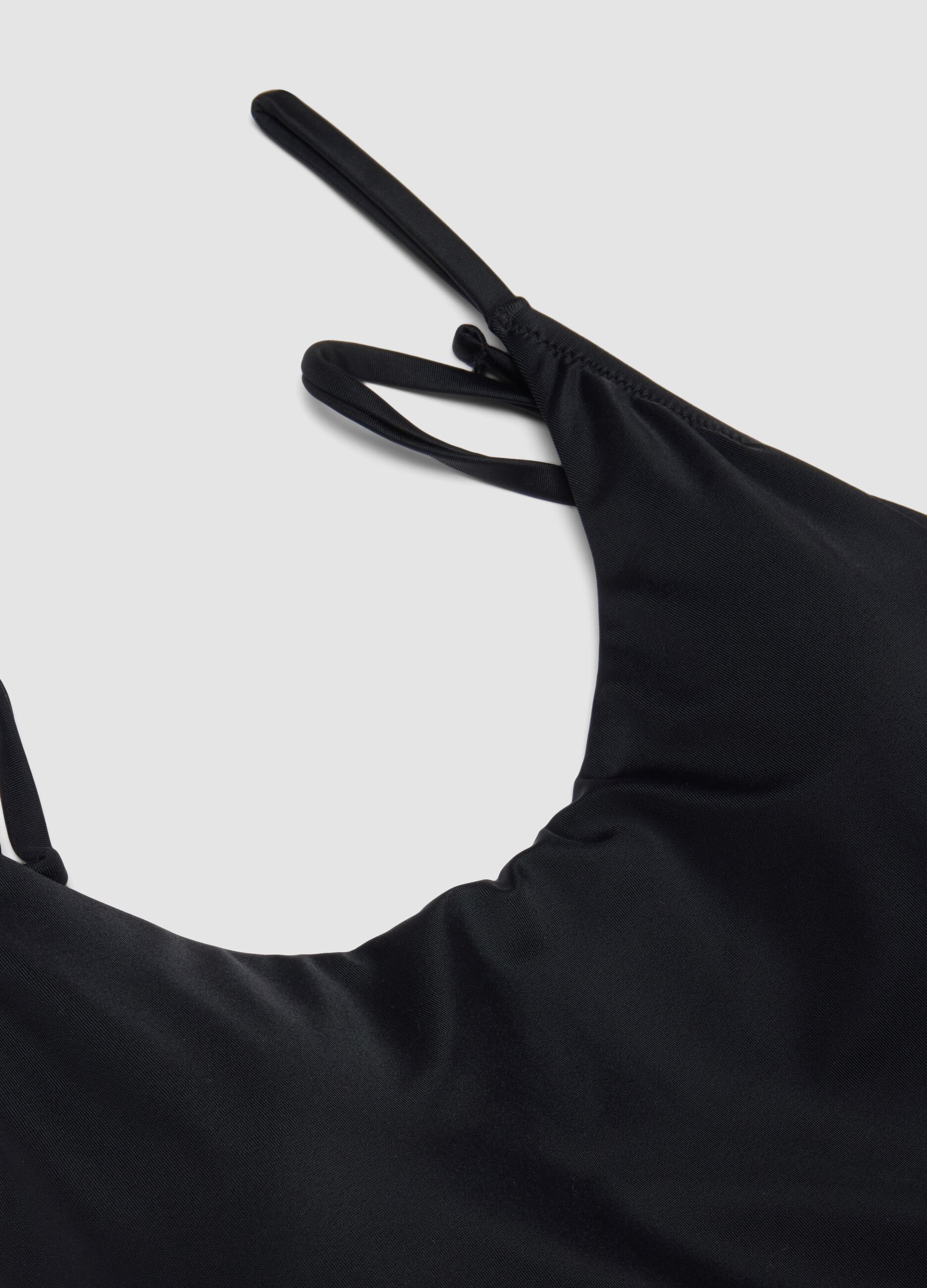 Black Fitted Swimsuit
