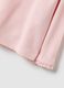Polo rosa con volant da bimba in cotone elasticizzato regular fit_2