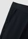 Blue slim-fit formal trousers in stretch viscose twill_5