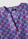 Multicolour Lyocell blend shirt, regular fit, deep V_5