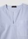 Multicolour striped pure cotton shirt regular fit with pocket_5