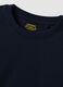 Blue long-sleeved pure organic cotton regular fit T-shirt for boys_6