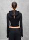 Ribbed Black Hoodie_1
